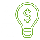 Light bulb, battery and solar panels