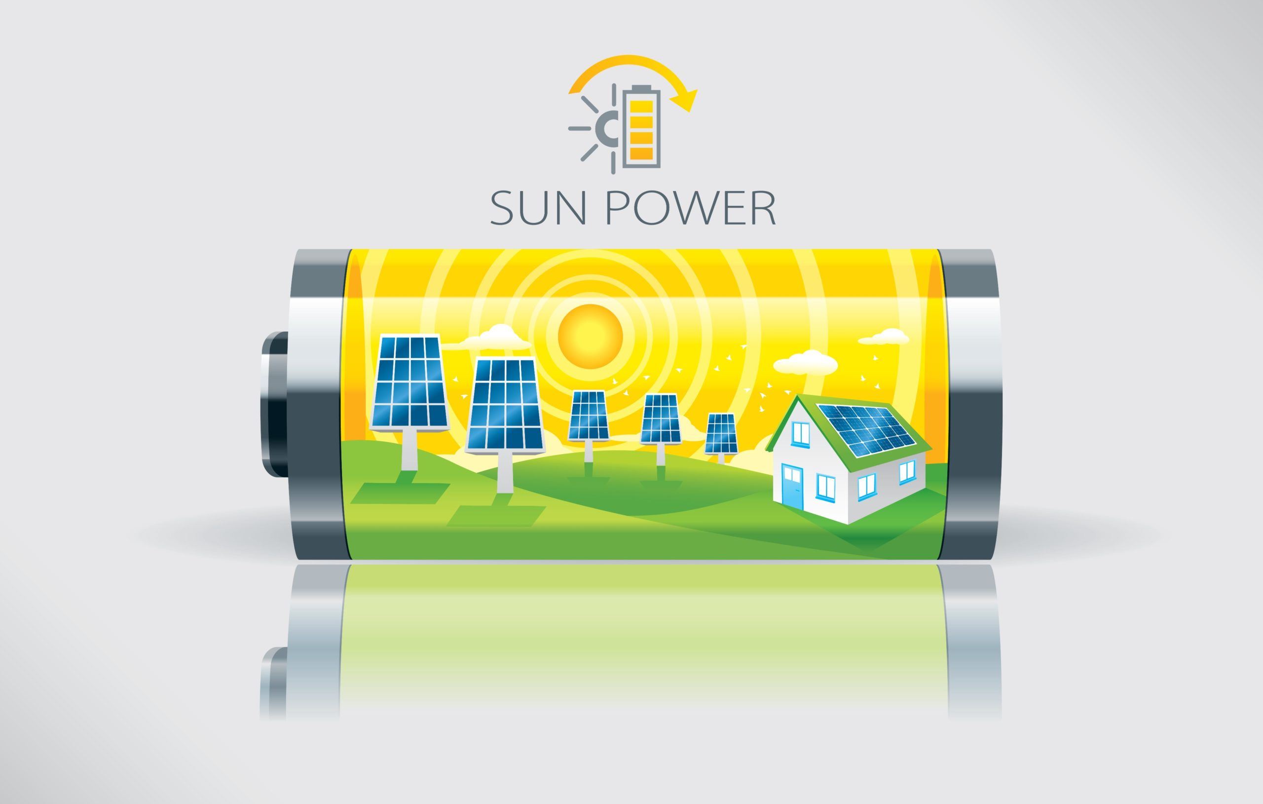 Eco Sun Battery Power Diagram