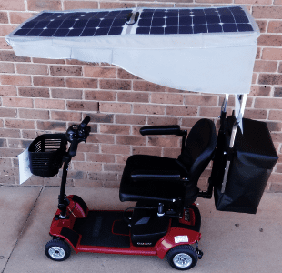 solar powered scooter