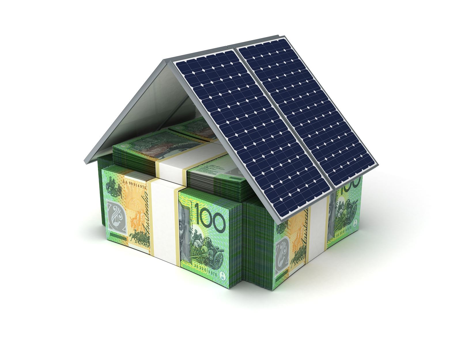 cash with solar roof