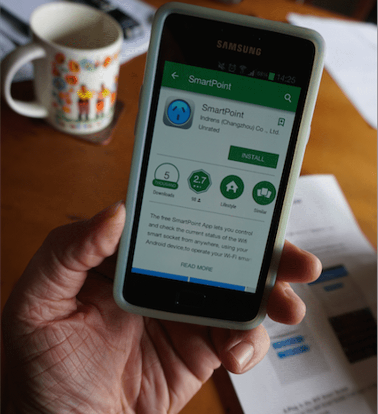 Samsung Phone Smartpoint App