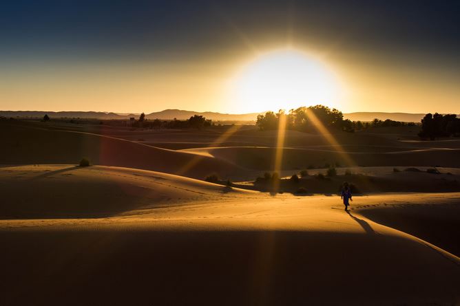 Sun Power Solar Desert 