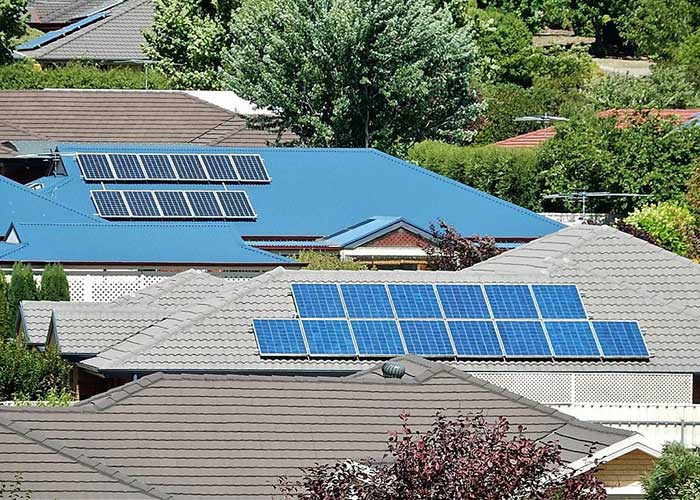 houses with solar