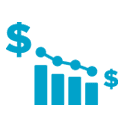 Dollar sign graph