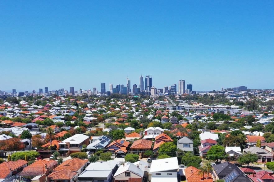 perth solar panels on roof