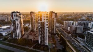 Solar on apartment building